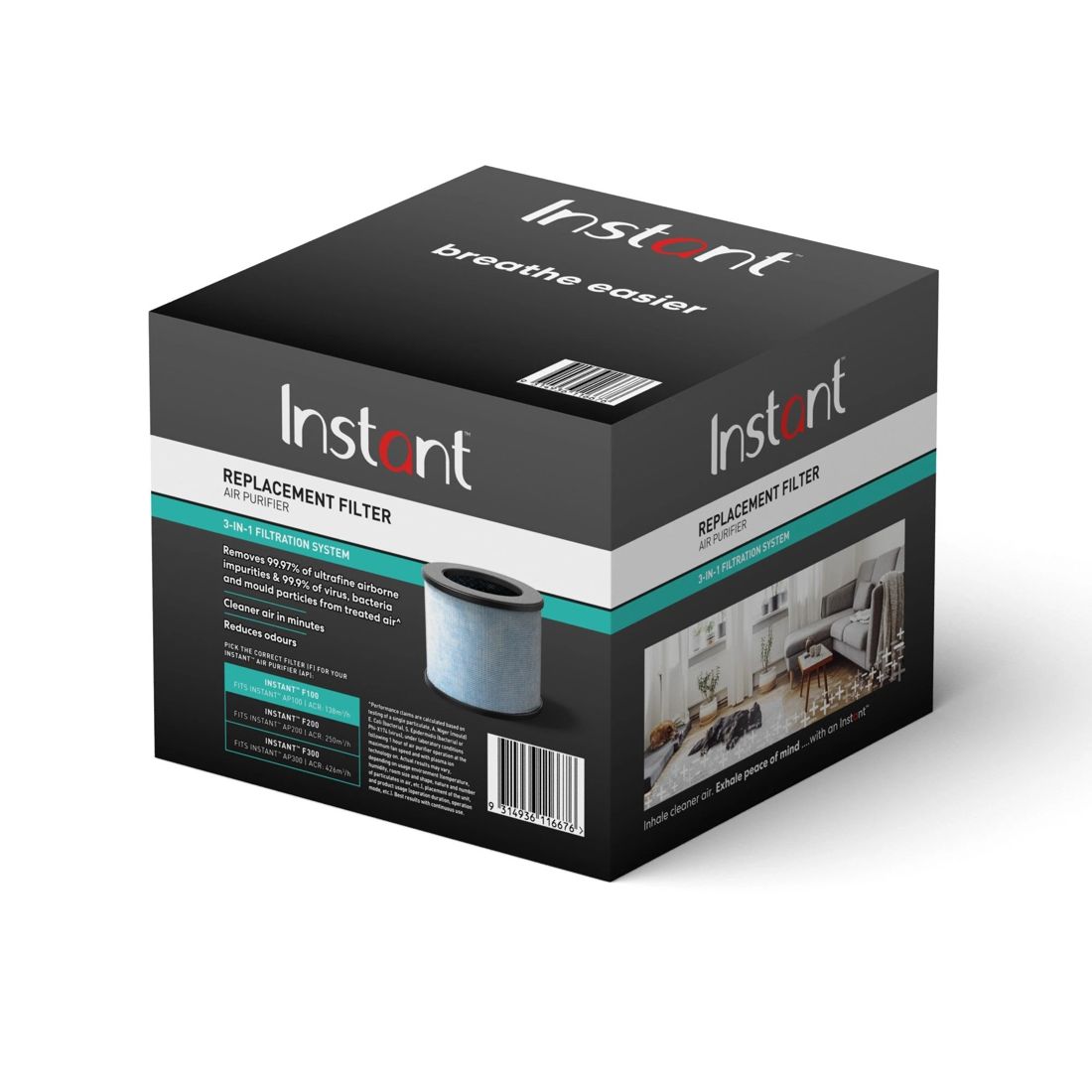 Instant Air Purifier Filter AP100 Target Australia