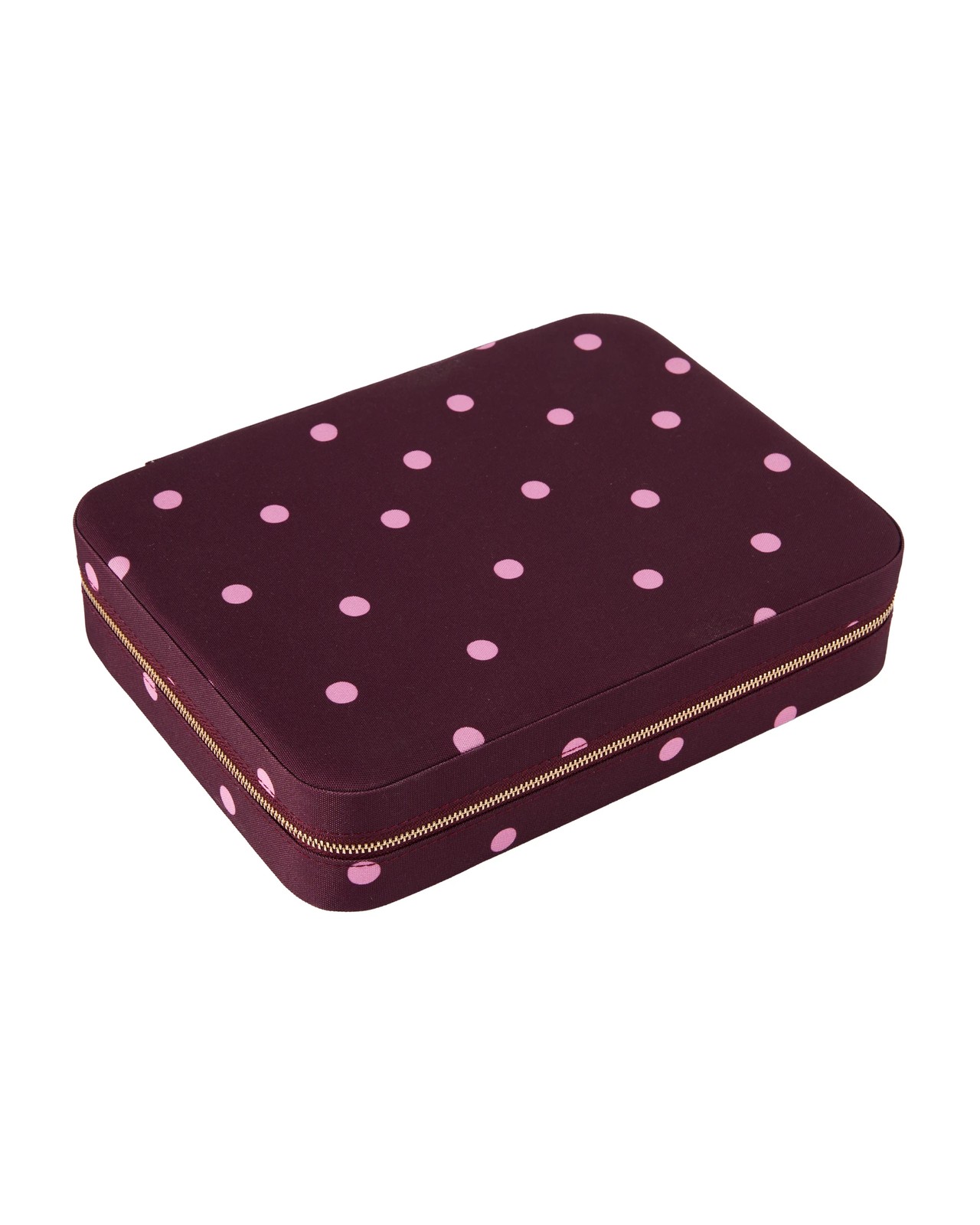 Anko Polka Dot Zip Jewellery Box 2 of 5