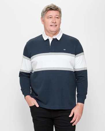 Plus Rugby Polo Top