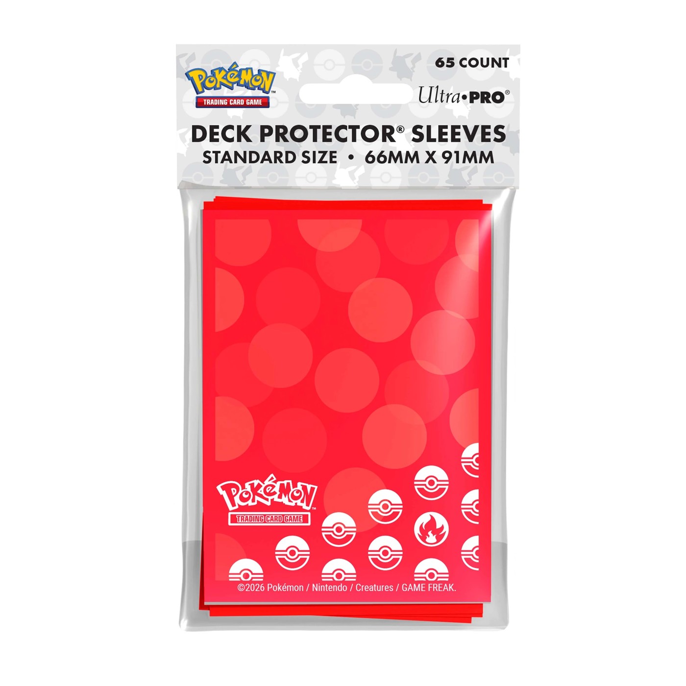65 Piece Ultra Pro Pokemon Deck Protector Sleeves - Assorted 3 of 5