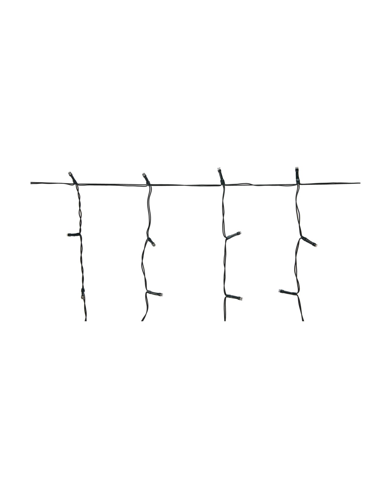 Anko Solar Powered 500 LED Multifunction White Icicle String Lights 3 of 5