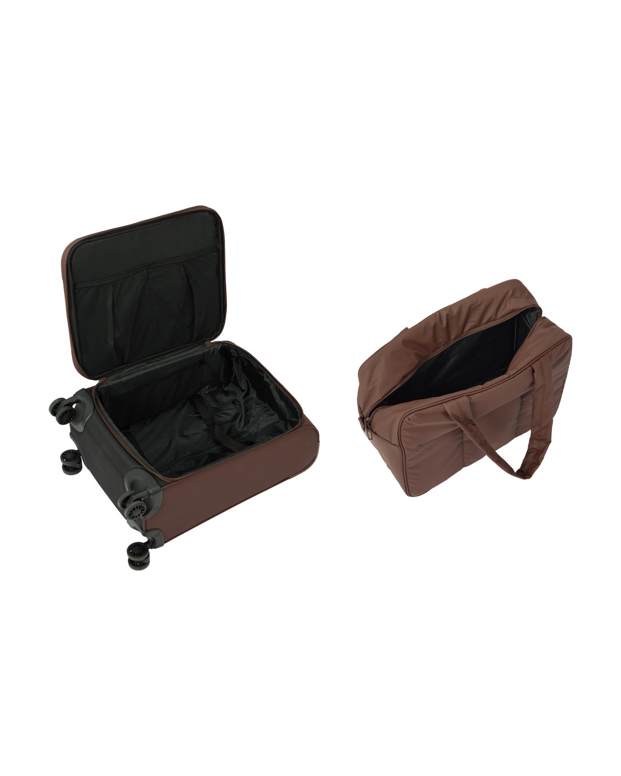 Anko 2 Piece Padded Luggage Set - Chocolate 3 of 6
