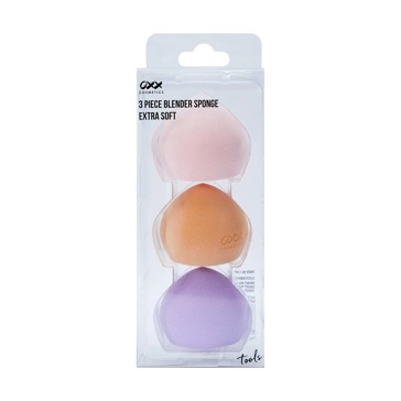 3 Piece Extra Soft Blender Sponge - OXX Cosmetics
