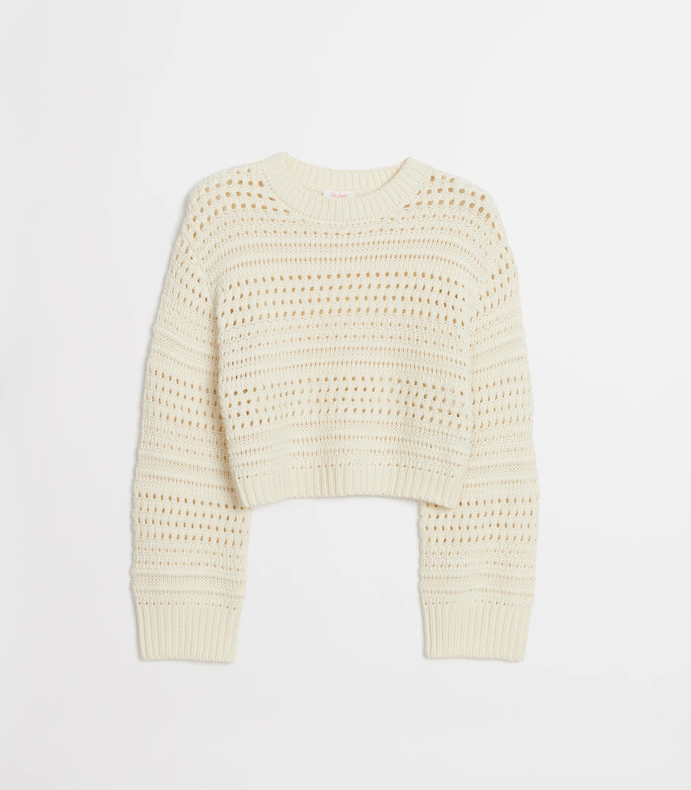Lily Loves Crochet Crop Jumper | Target Australia