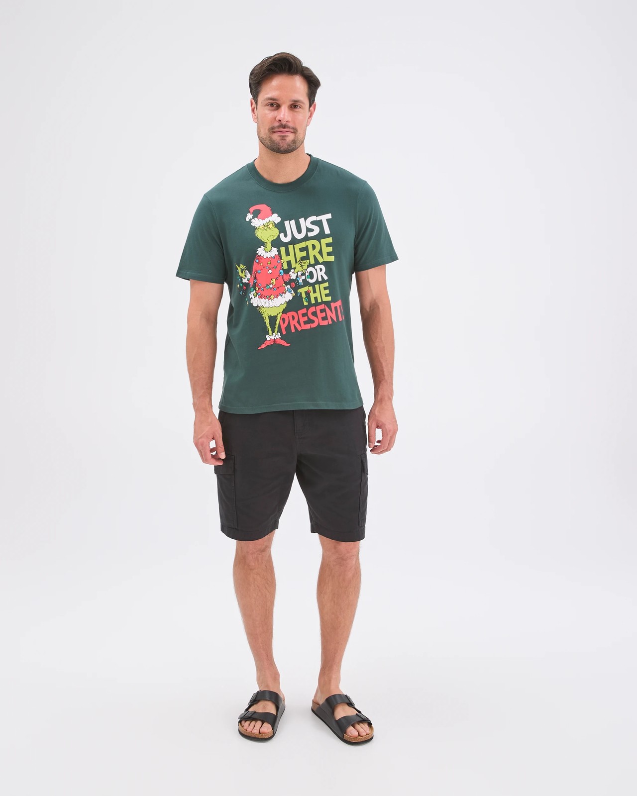 Licensed The Grinch Australian Cotton Christmas T-Shirt 2 of 5