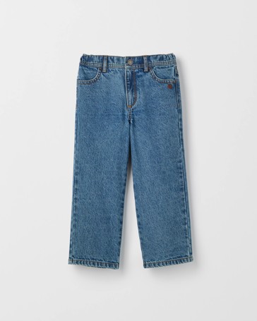 Wide Leg Denim Jeans