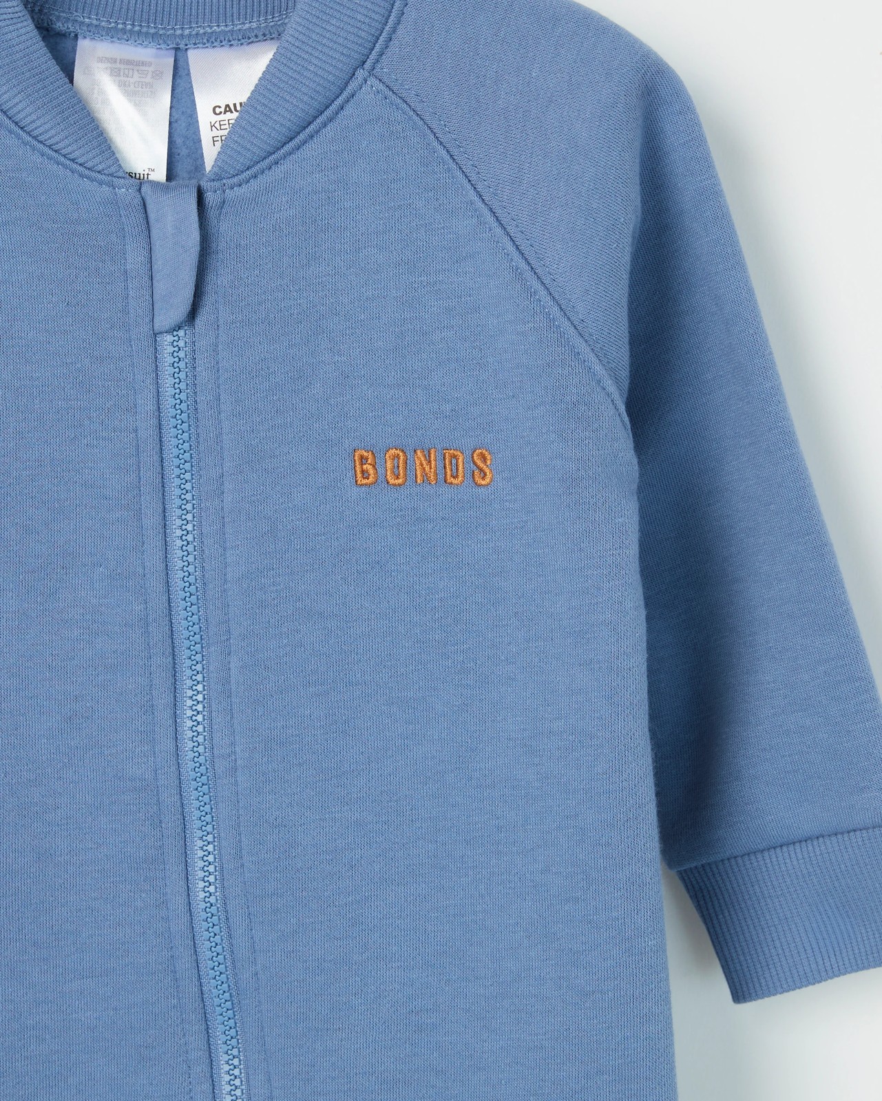 Bonds Baby Everyday Fleece Zip Coverall - Amalfi Coast 2 of 2