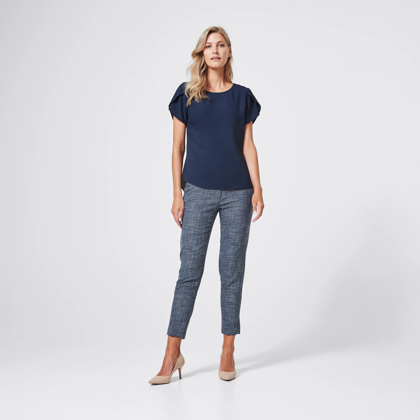 Preview Evie Tulip Sleeve Top 6 of 6