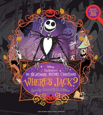 Disney Tim Burton's The Nightmare Before Christmas: Where's Jack? - Book