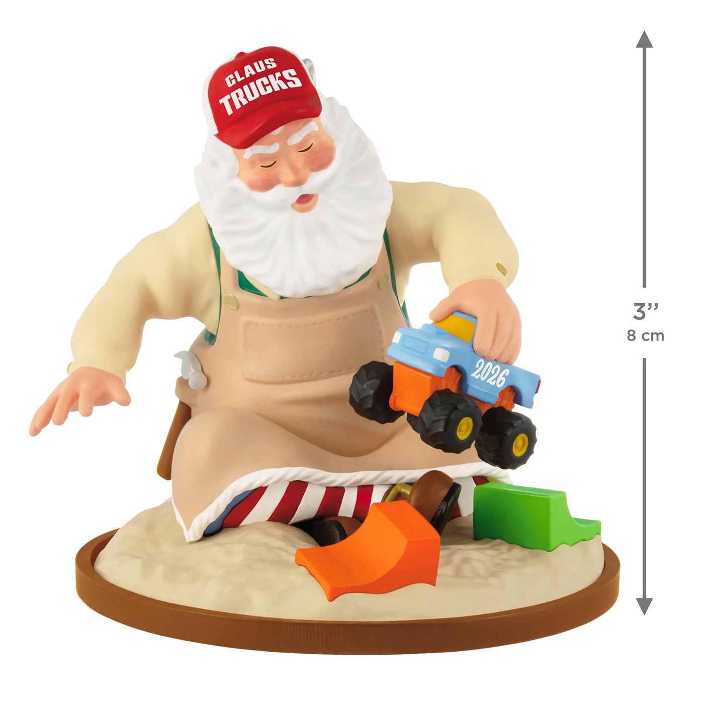 Hallmark Keepsake Toymaker Santa Christmas Tree Ornament 5 of 5
