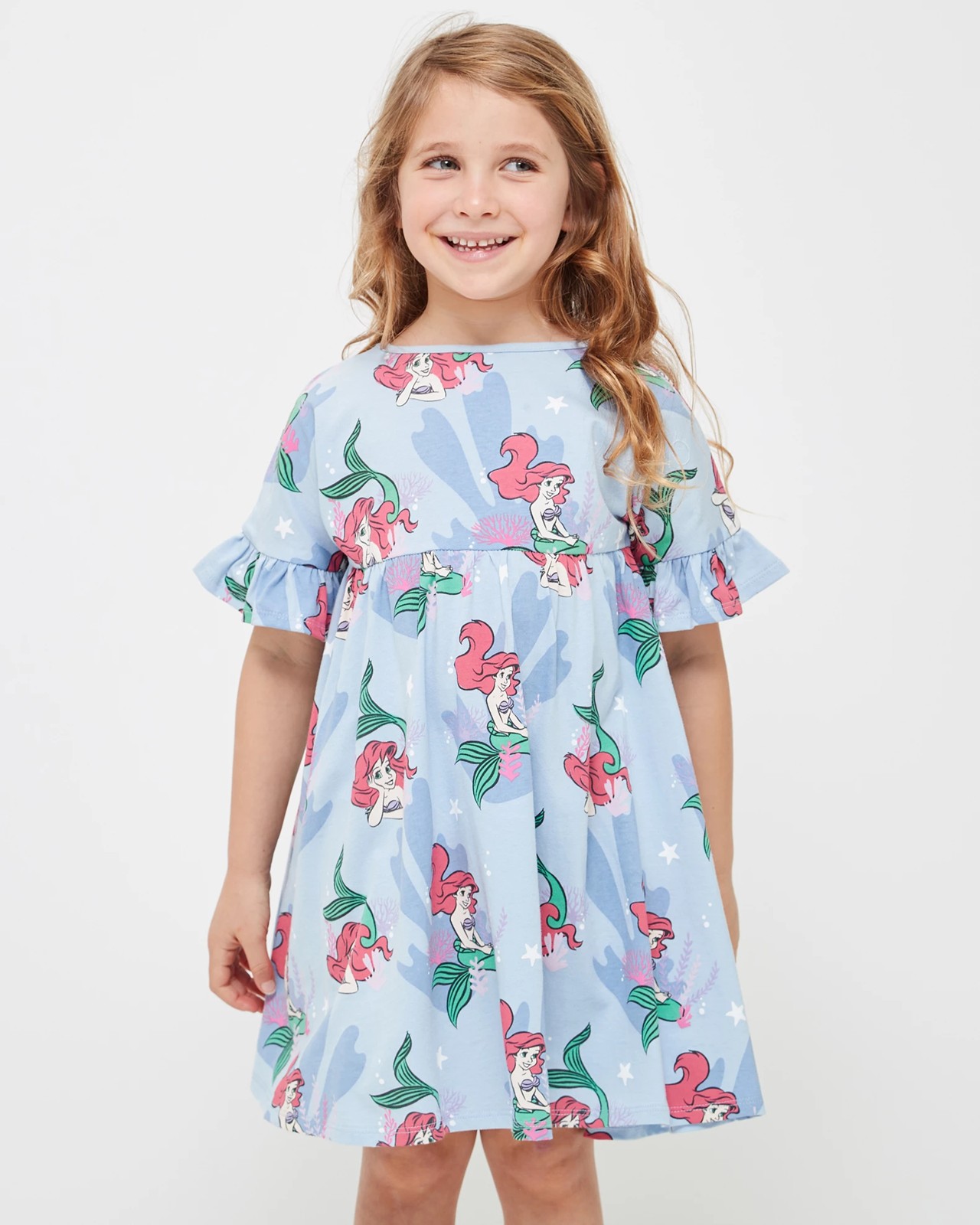 Disney Little Mermaid Ariel Babydoll Dress | Target Australia
