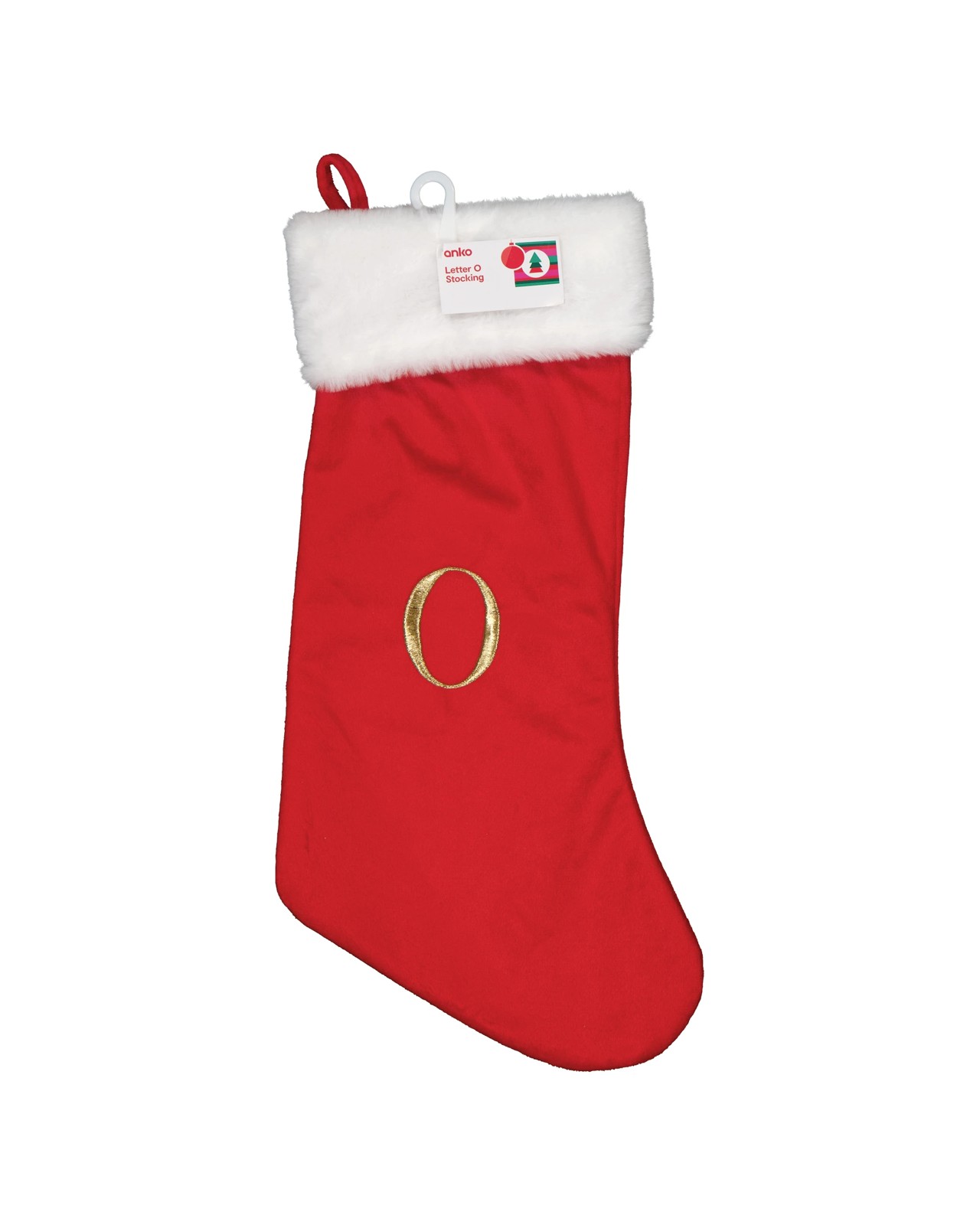 Anko Letter O Stocking 4 of 4
