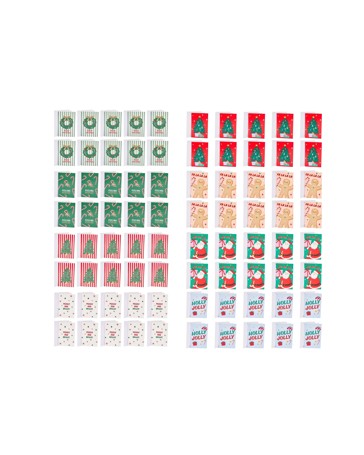 Anko 40 Pack Mini Christmas Cards - Assorted