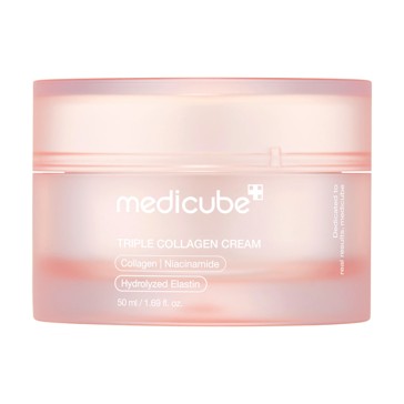 Medicube Triple Collagen Cream 50ml - Collagen, Niacinamide and Hydrolyzed Elastin