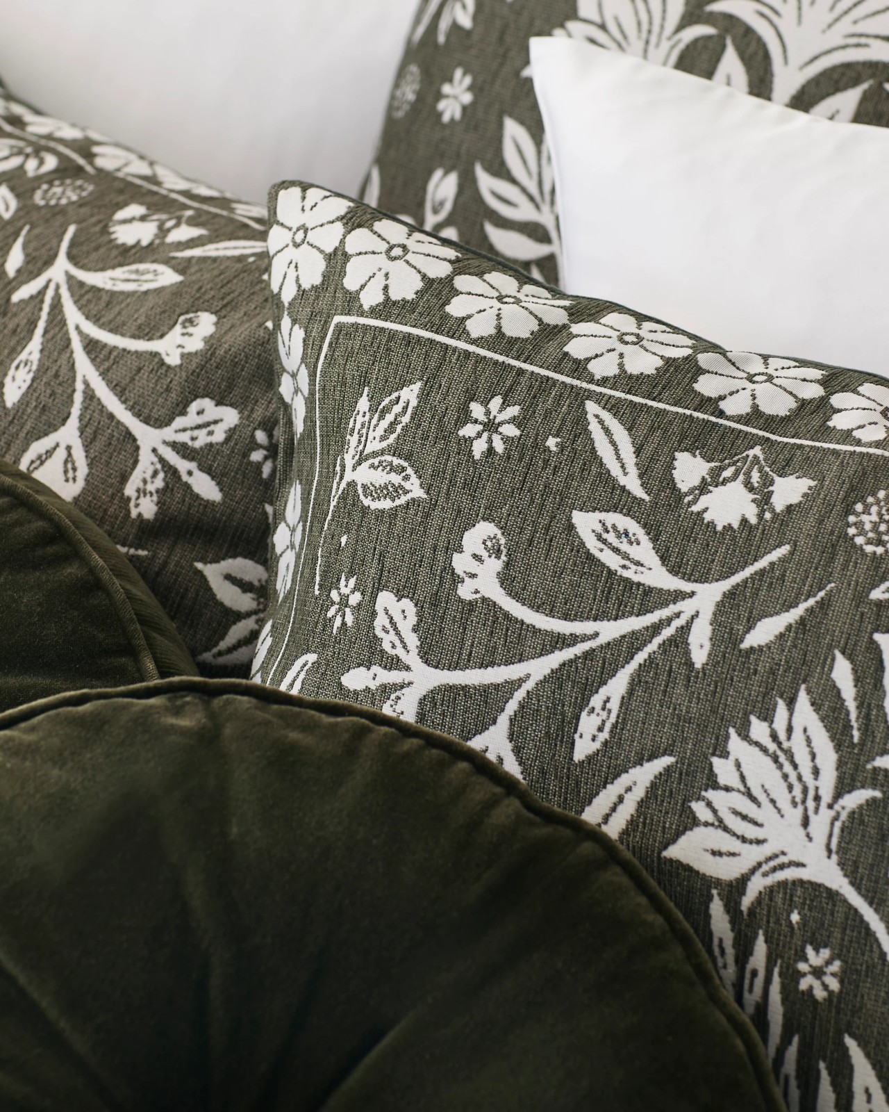 Dixie Boho Chenille Quilt Cover Set 3 of 6