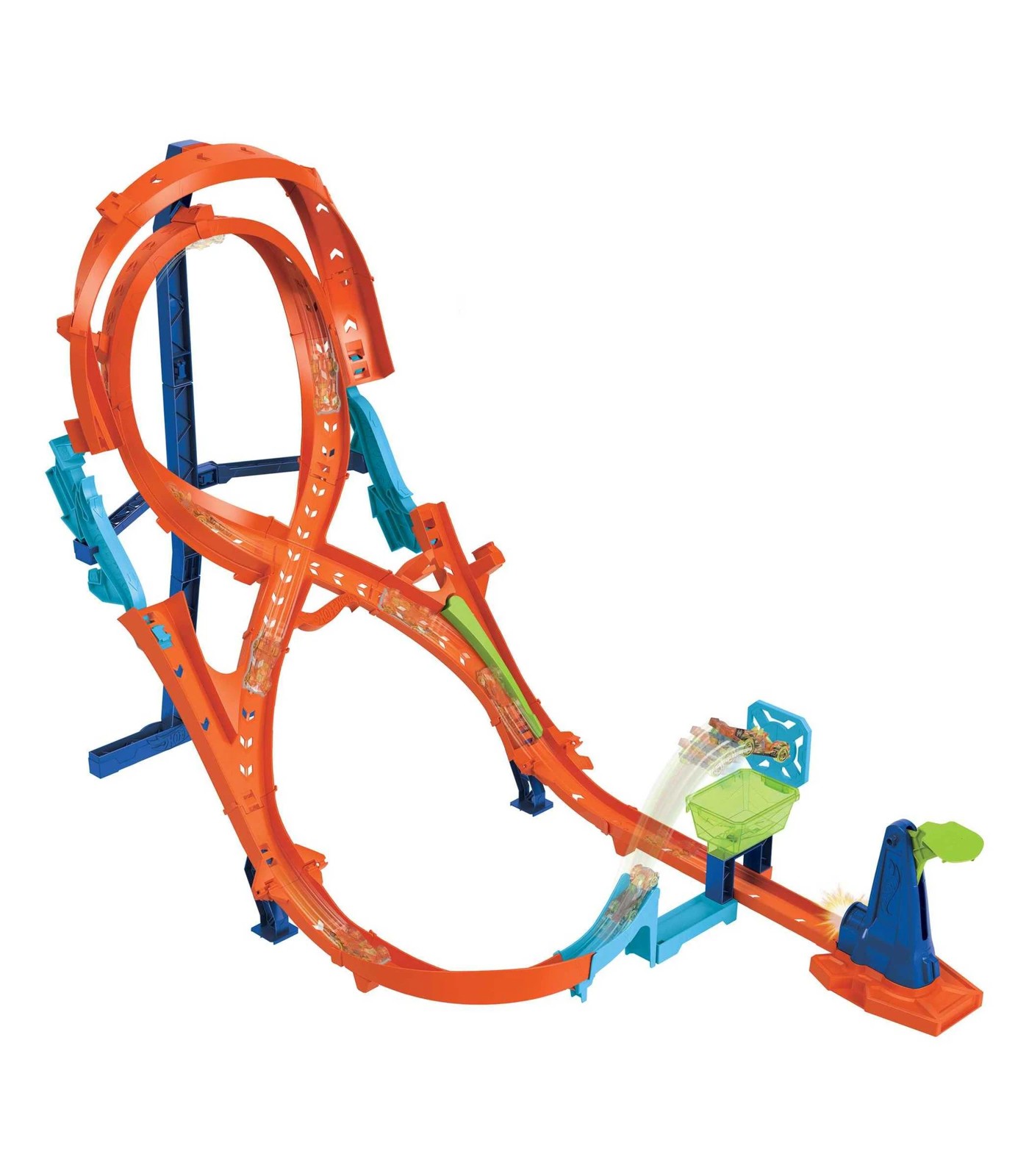 Hot wheels spiral speedway best sale track set