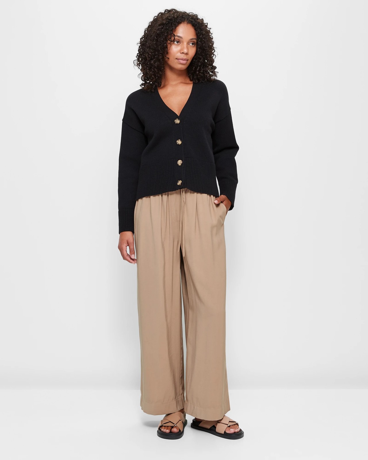 Spun Twill Culotte Pants | Target Australia