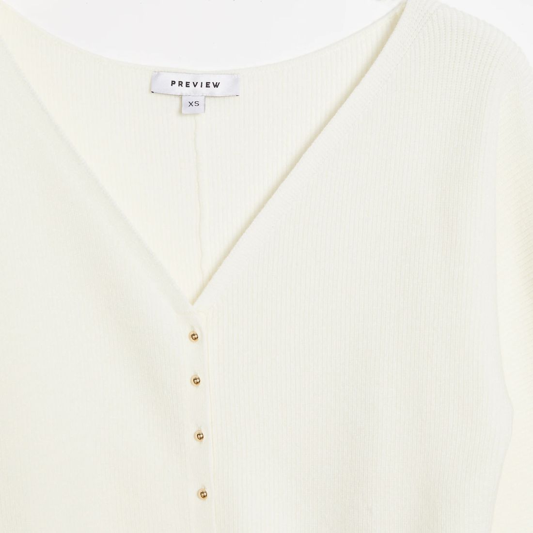 VNeck Puff Sleeve Knit Cardigan Preview Target Australia