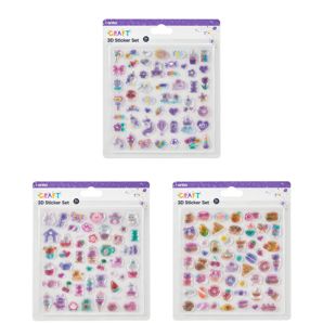 Anko 3D Sticker Sheet - Assorted product image