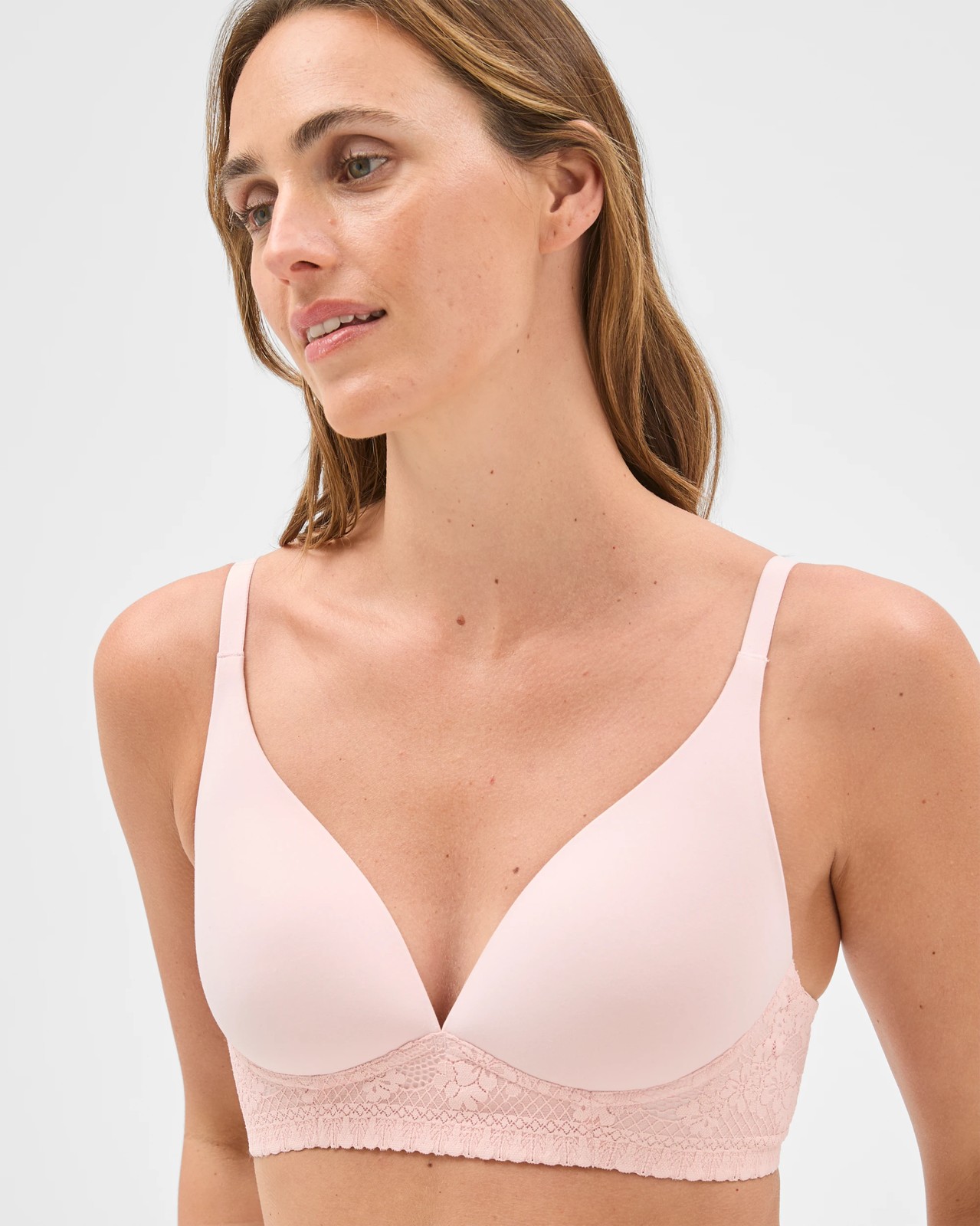 Soft Comfort Wirefree T-Shirt Bra - Lotus 2 of 3