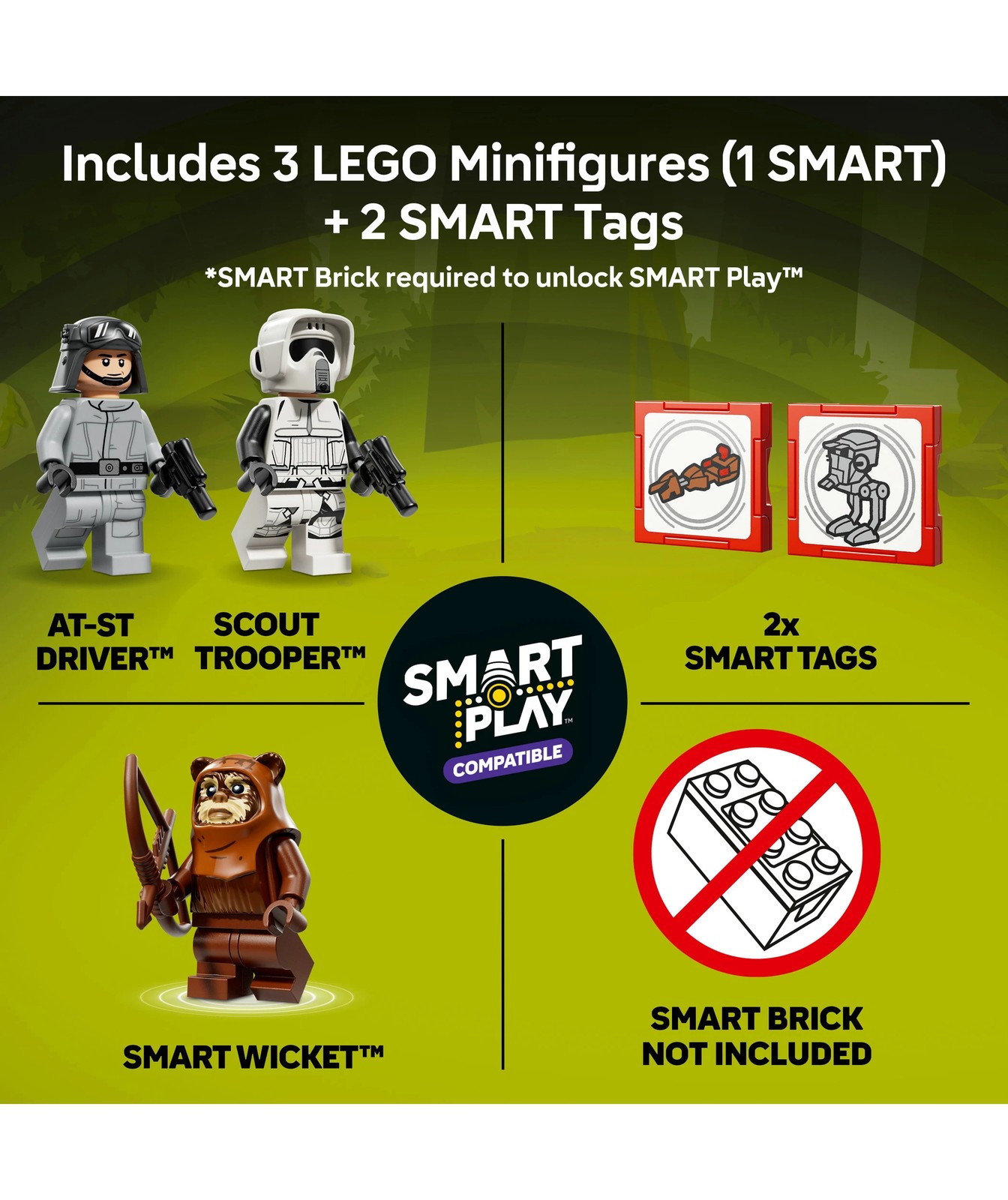 LEGO® Star Wars SMART Play: AT-ST Attack on Endor 75424 4 of 5