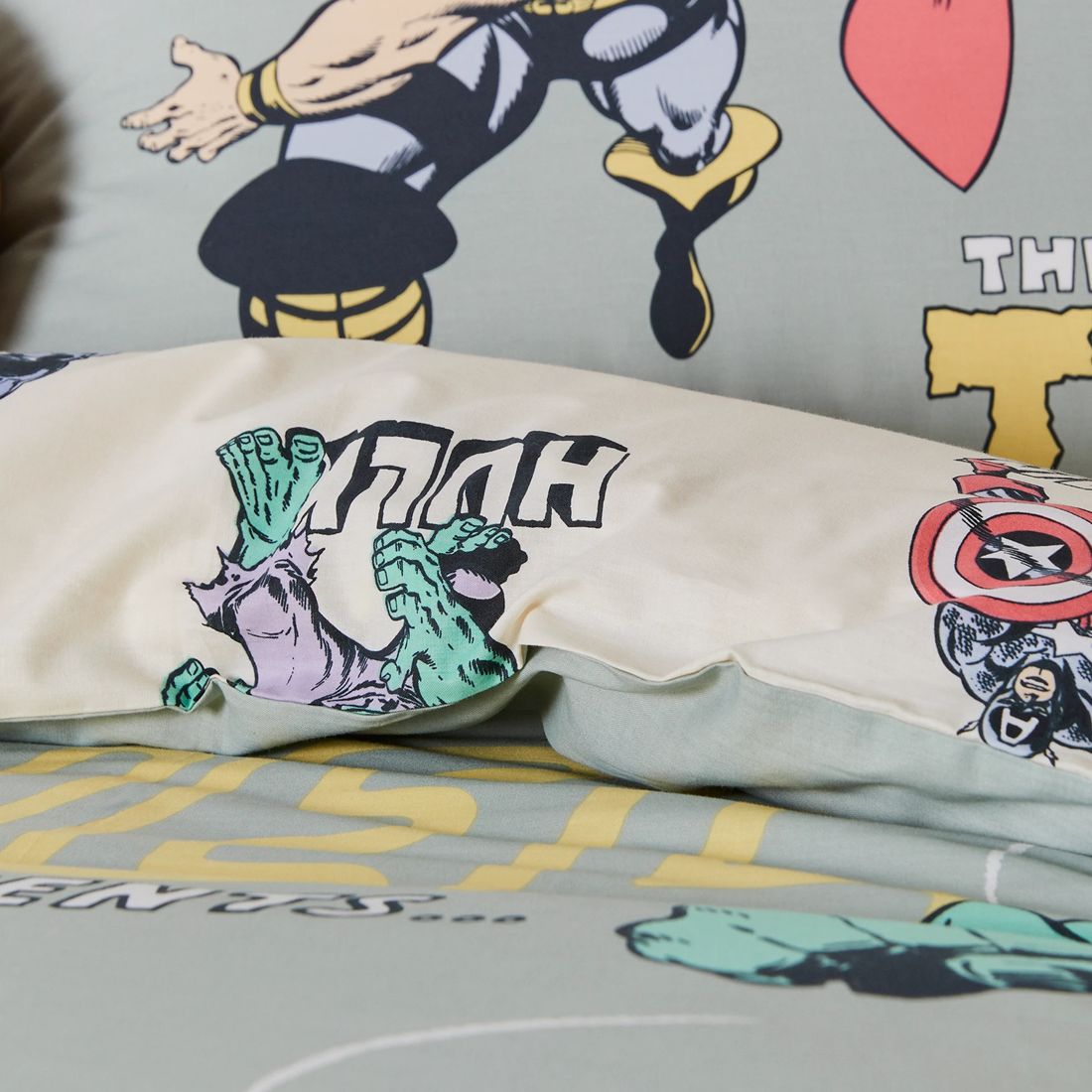 Marvel Heroes Quilt Cover Set Target Australia