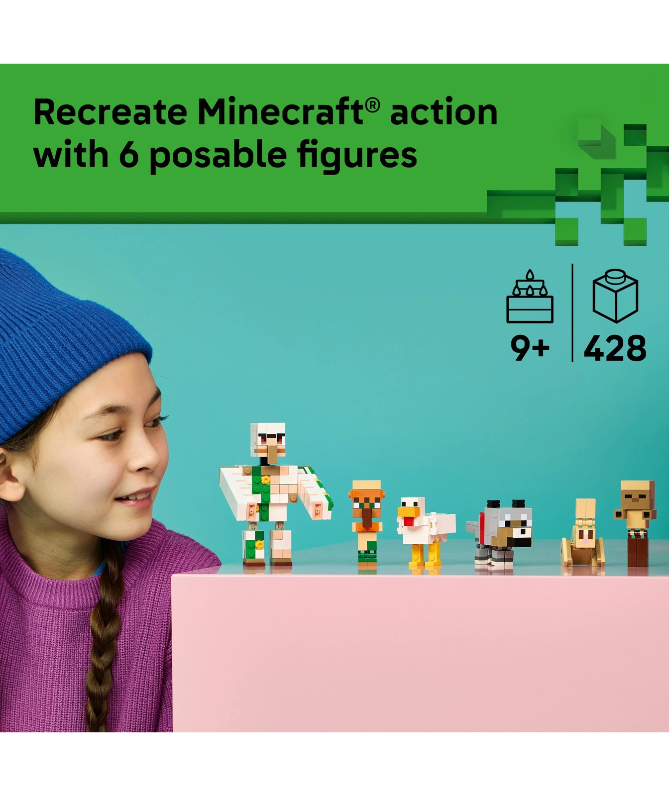 LEGO® Minecraft Chicken Jockey Desert Attack 21592 2 of 5