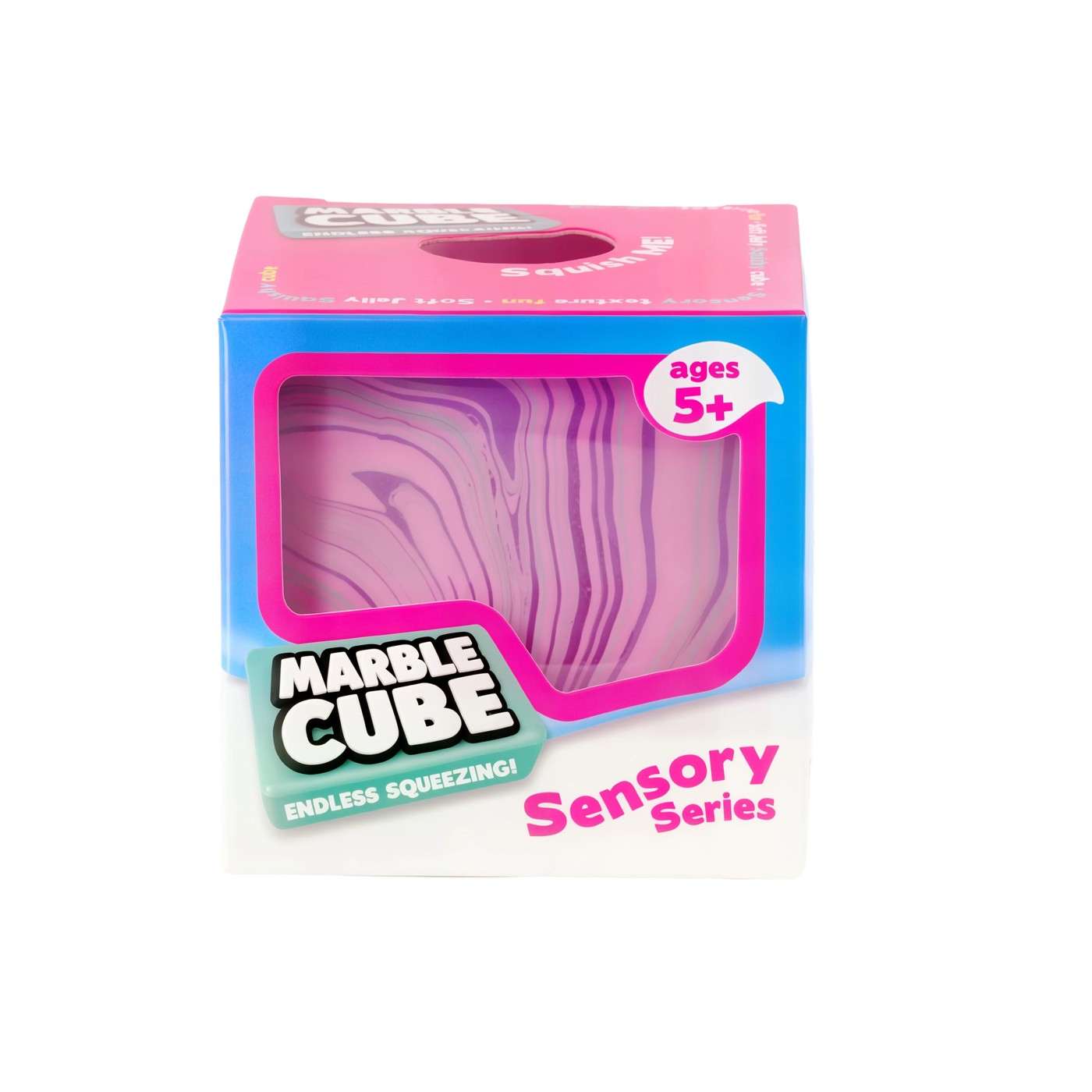 Trend Hub Sensory Series: Marble Cube - Assorted 3 of 5