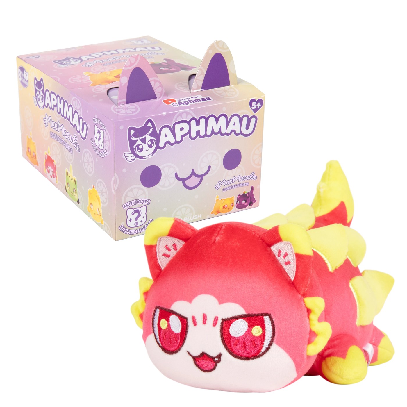 15cm Aphmau MeeMeows Mystery Plush Toy: Fruit - Assorted 4 of 5