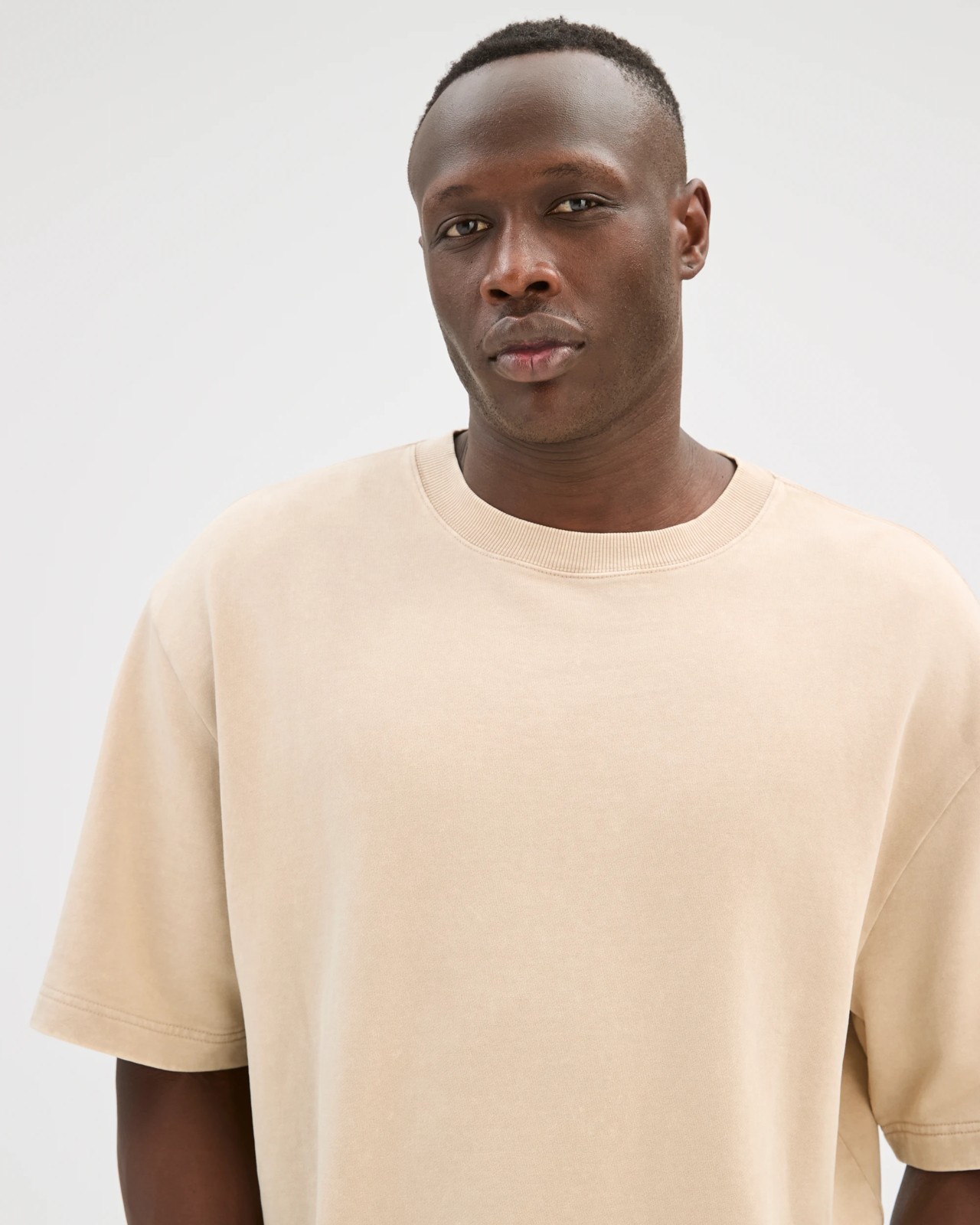 Commons Australian Cotton Oversized Washed T-Shirt - Grey 4 of 6