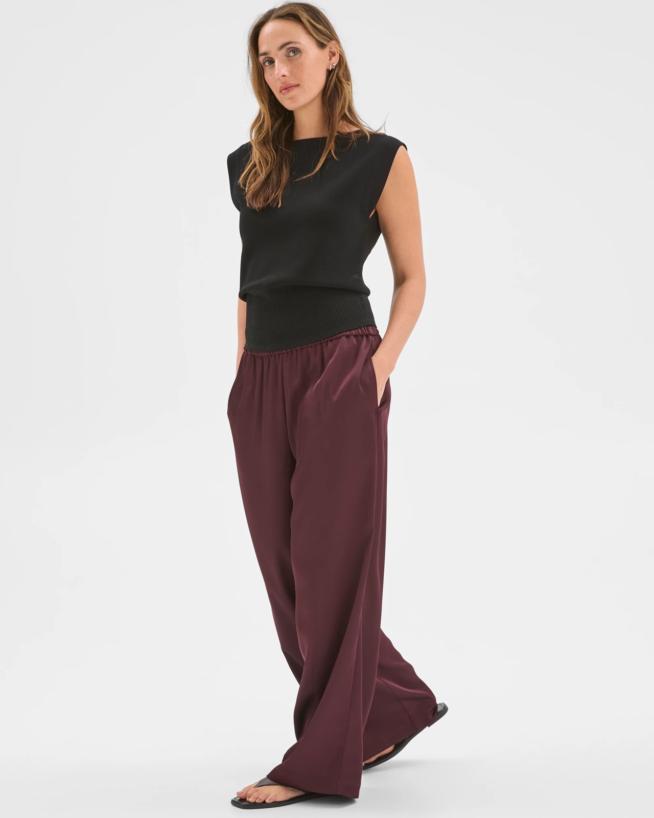 Preview Satin Pants 2 of 5