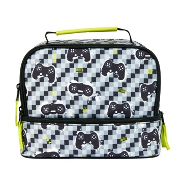 Gaming Insulated Twin Deck Lunch Bag - Anko