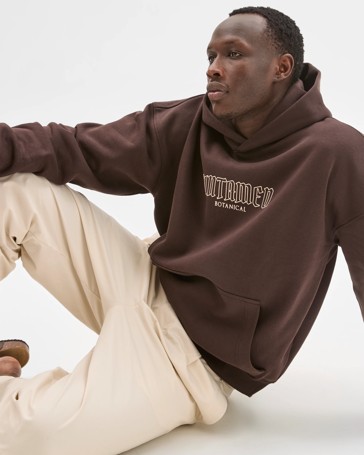 Commons Australian Cotton Blend Heavyweight Graphic Hoodie