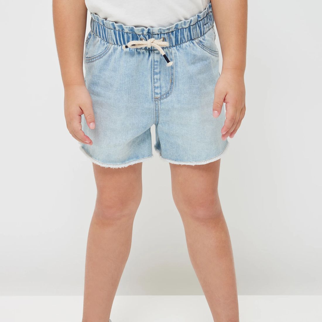 Pull On Denim Shorts - Light Blue | Target Australia