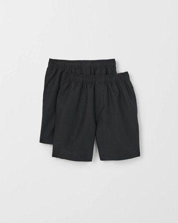 School 2 Pack Microfibre Shorts