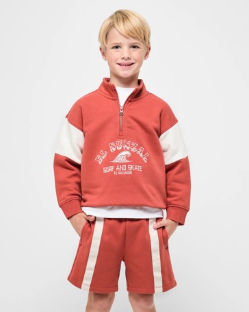 Australian Cotton Blend Jumper and Shorts 2 Piece Set