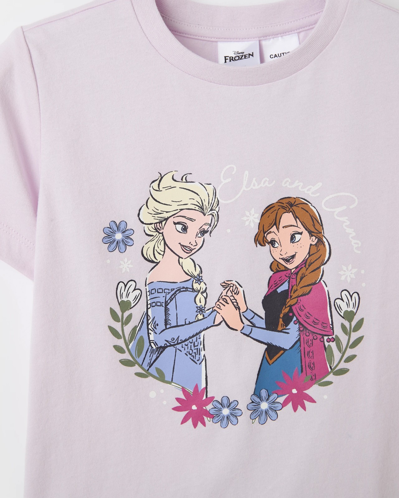 Licensed Disney Frozen Australian Cotton Younger Girls Pyjama Set 3 of 4