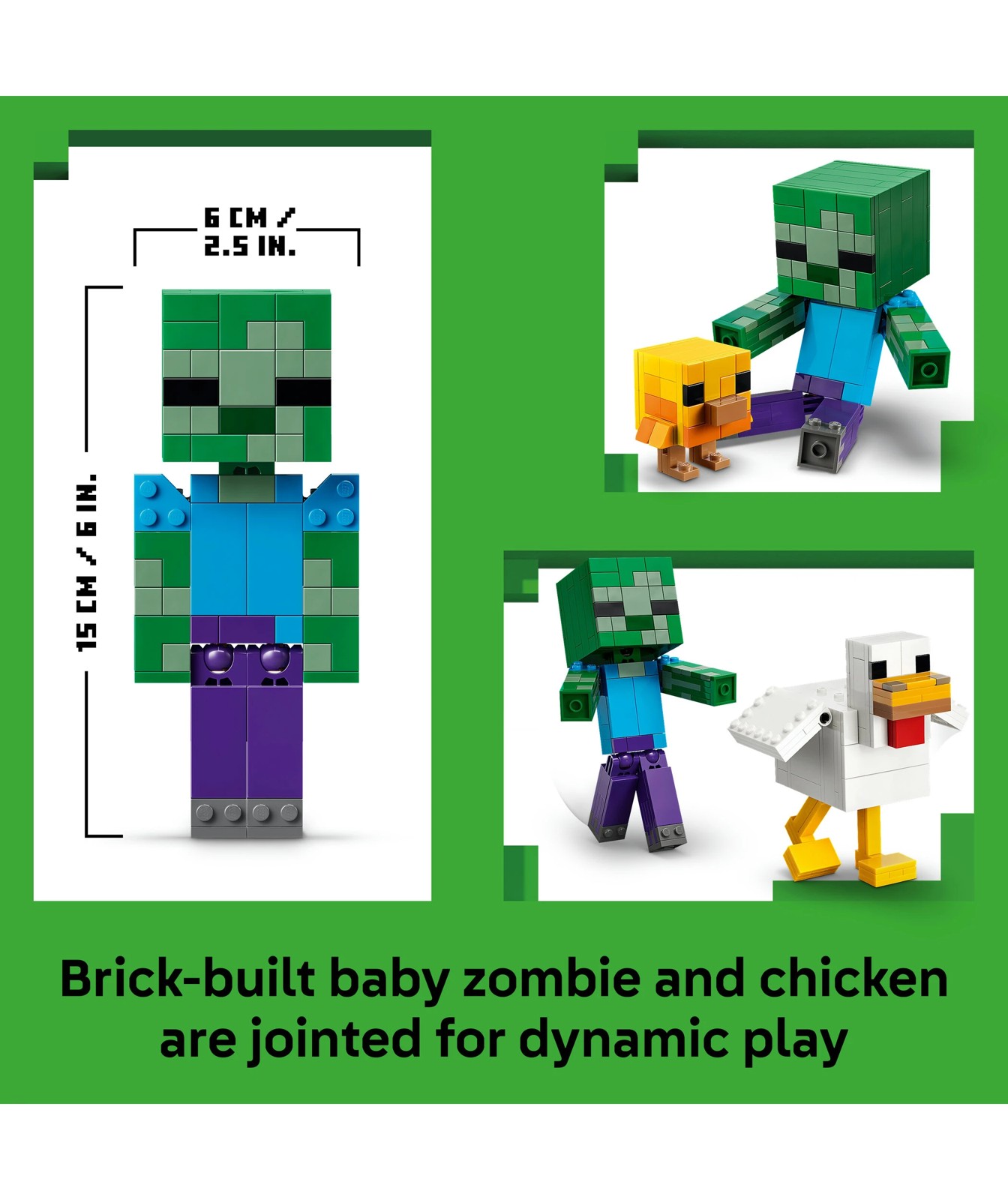 LEGO® Minecraft Chicken Jockey 21582 5 of 5