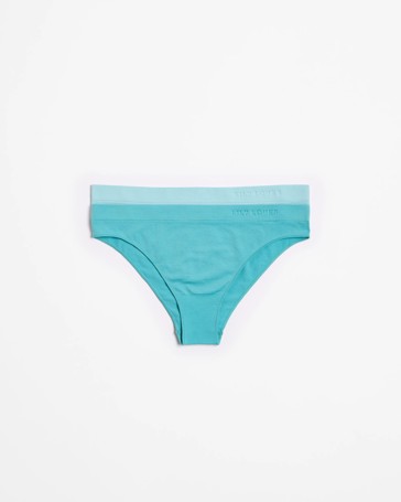 2 Pack Seamfree Embossed Brazilian Briefs - Lily Loves