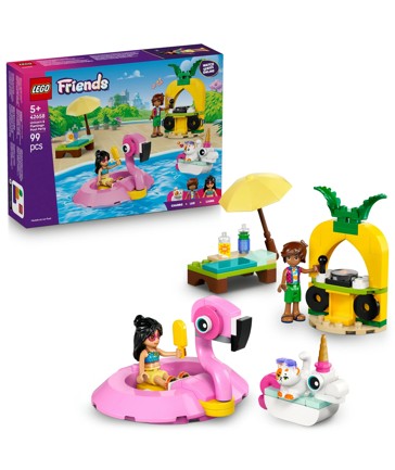 LEGO® Friends Unicorn & Flamingo Pool Party 42658