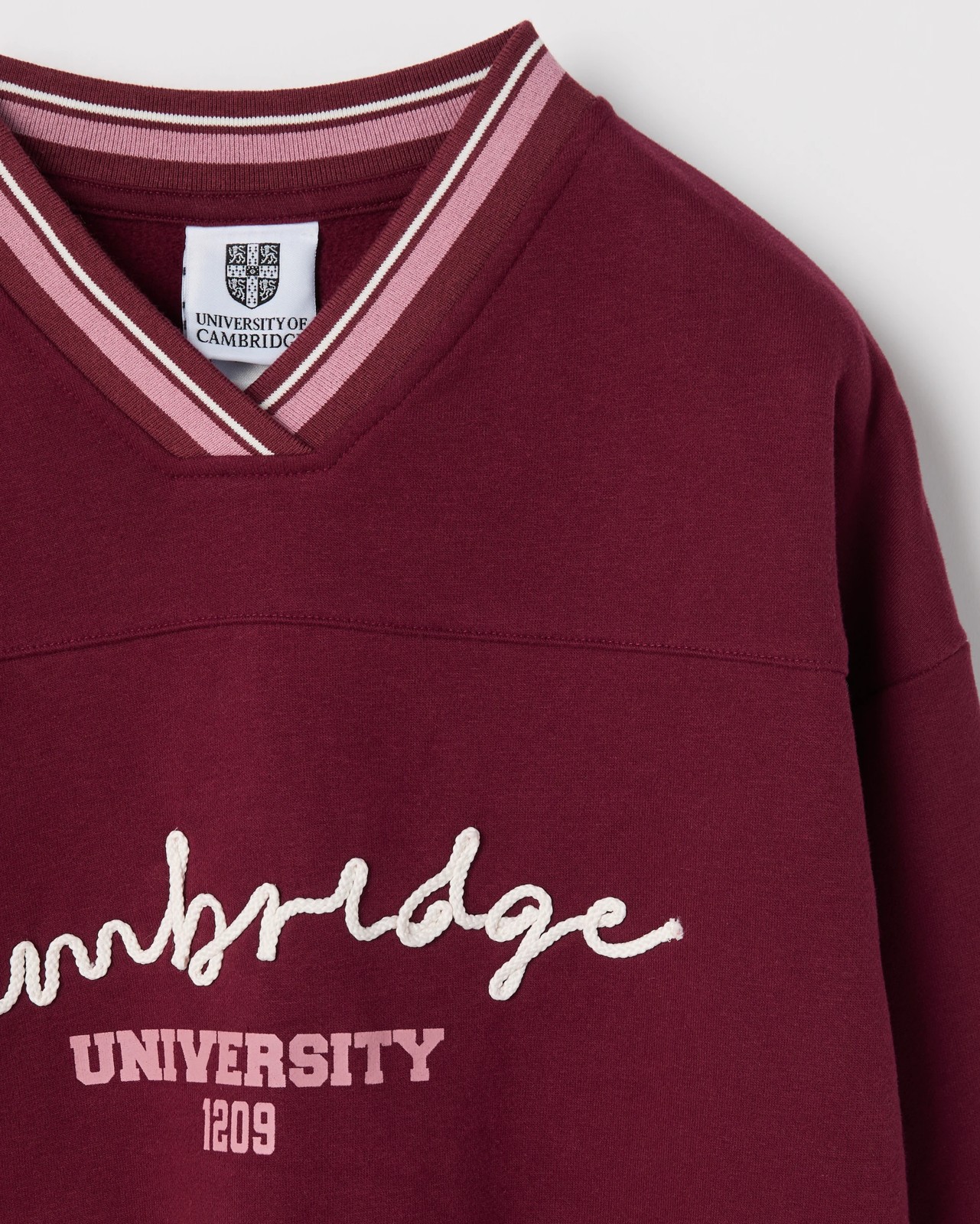 Cambridge Australian Cotton Blend Fleece Jumper 2 of 2