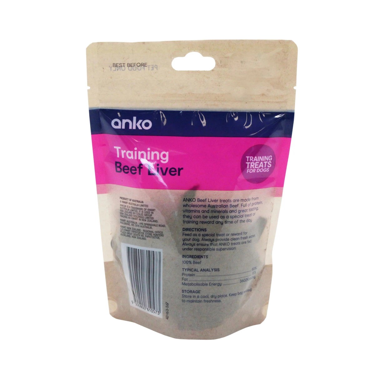 Pet Treat Liver Wafers Anko Target Australia