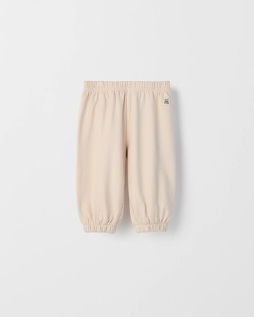 Baby Organic Cotton Seamed Front Trackpants