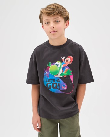 Super Mario Australian Cotton T-Shirt