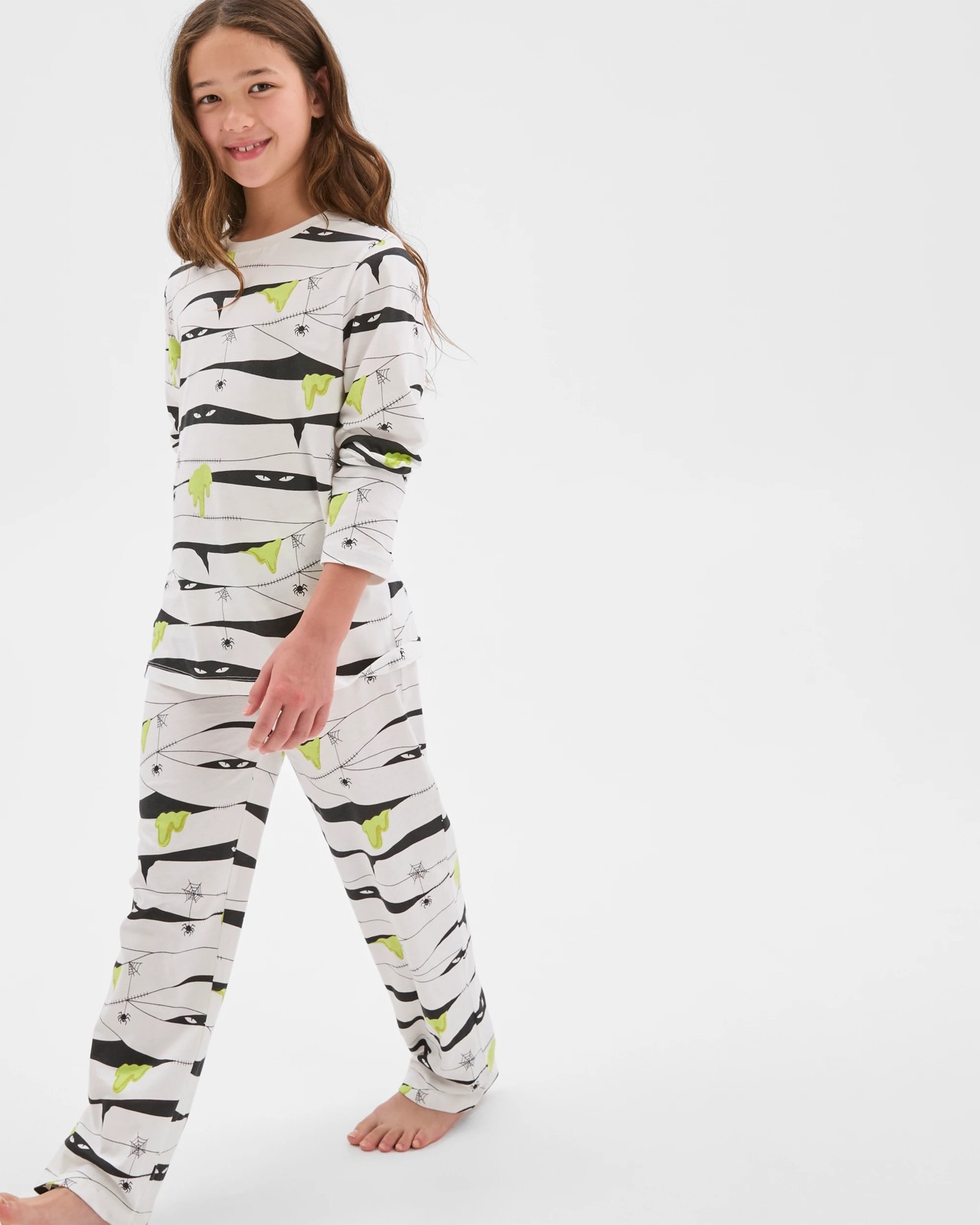 Sibling Matching Australian Cotton Older Kids Pyjama Set 2 of 5