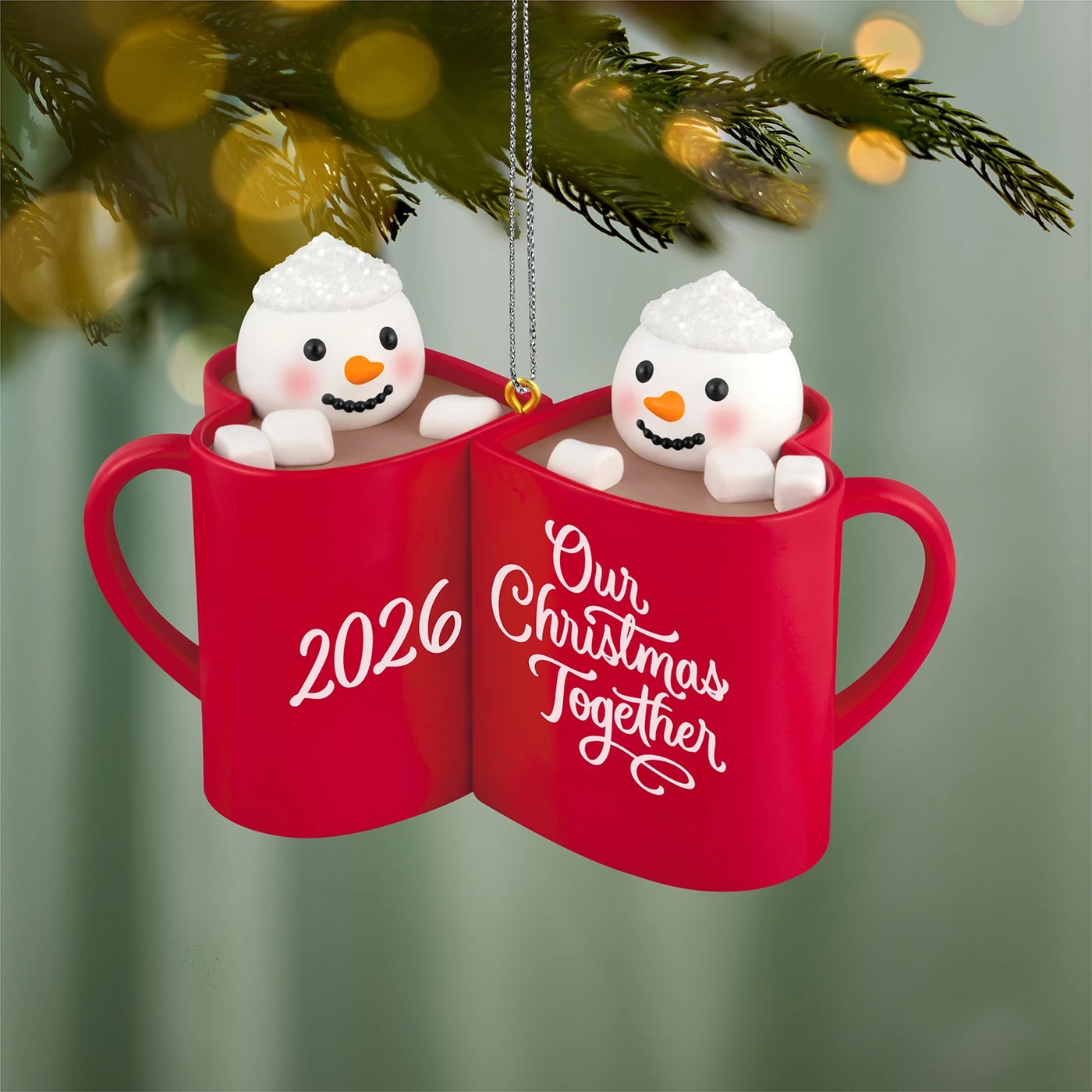 Hallmark Keepsake Our Christmas Together Christmas Tree Ornament 2 of 6