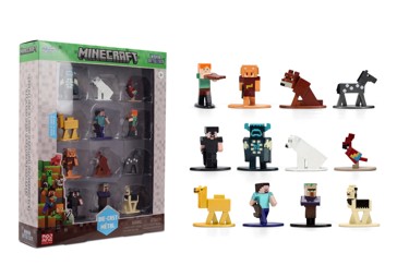Nano Metalfigs Minecraft 12 Pack S15