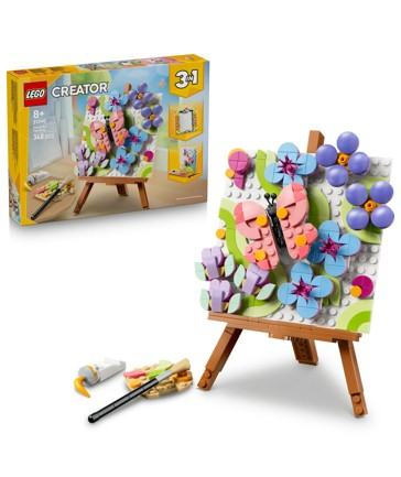 LEGO® Creator 3 in 1 Floral Art Decor Painting 31390