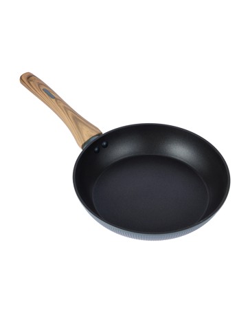 Anko 24cm Linear Frypan - Wood Look