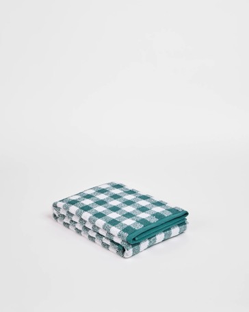 Georgie Aus Cotton Gingham Bath Towel